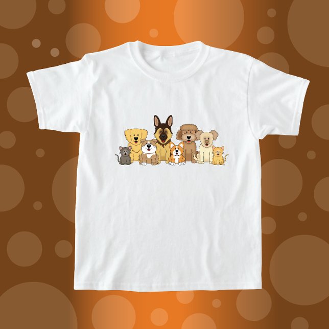 JollyKins Hundar & Cats T Shirt (Skapare uppladdad)