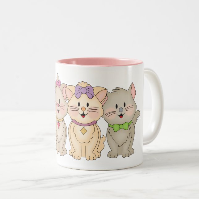 JollyKins Kattunge Två-Tonad Mugg (Framsida höger)