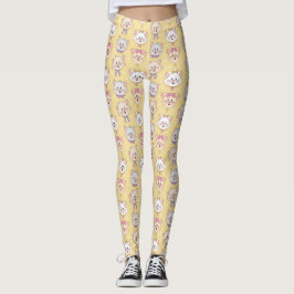 JollyKins Kittens Gult Leggings