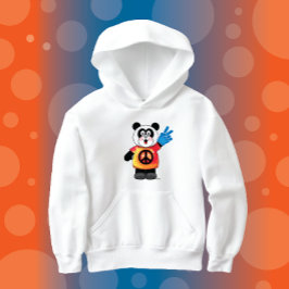 JollyKins Peace Panda T Shirt