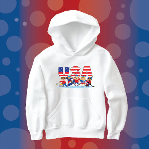 JollyKins USA Winter Sports T Shirt