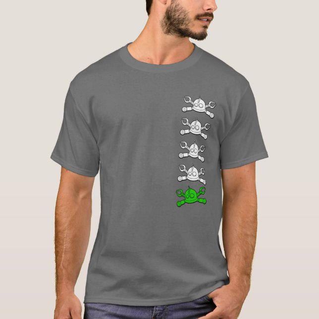 jollyrobot tee shirt (Framsida)