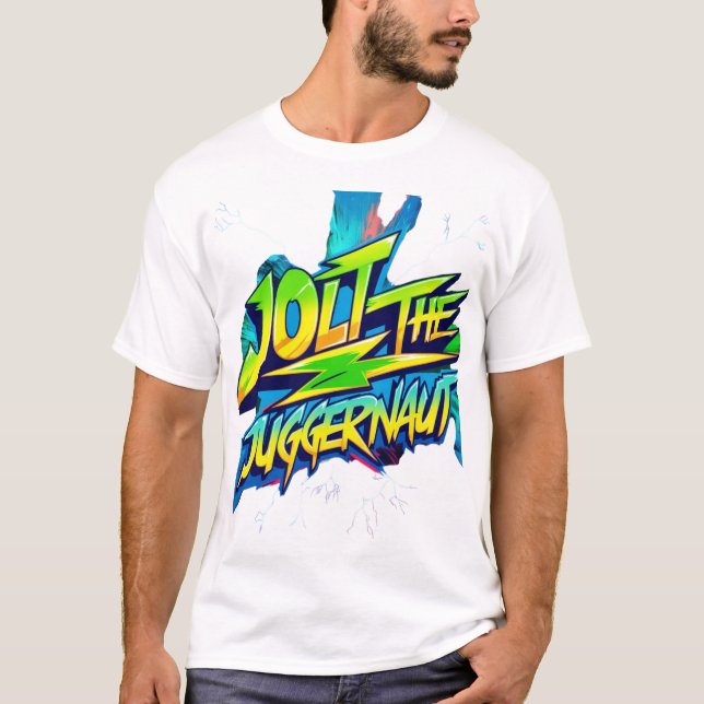 Jolt the Juggernaut T-Shirt - Power in Rörelse (Framsida)