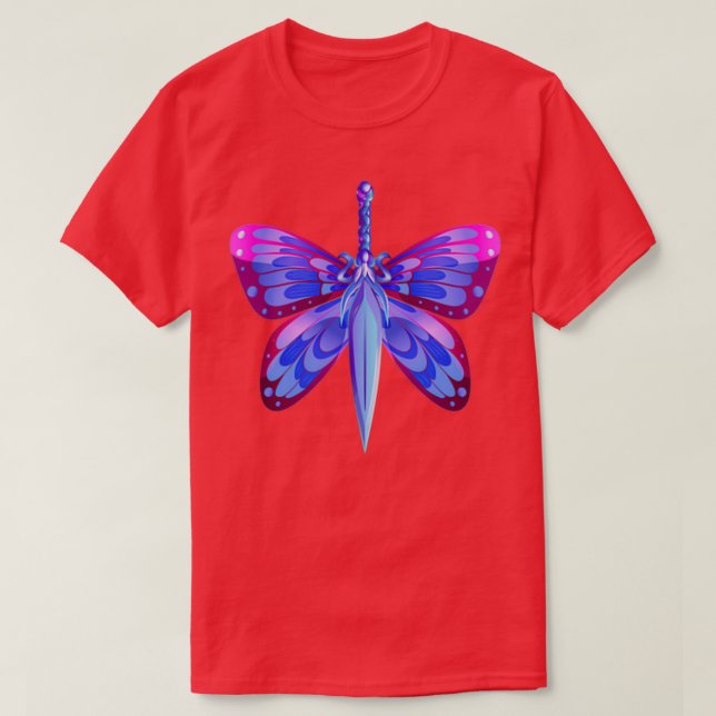 Jolyne Cujoh Jojox27s Butterfly Anime T Shirt (Design framsida)