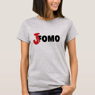 JOMO Glädjen Av Att Inte Vara Med långsamt liv bly T Shirt