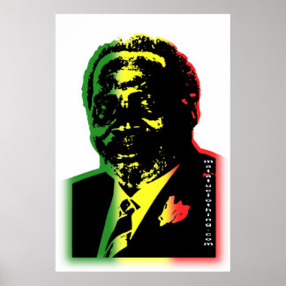 jomo kenyatta dread färg poster