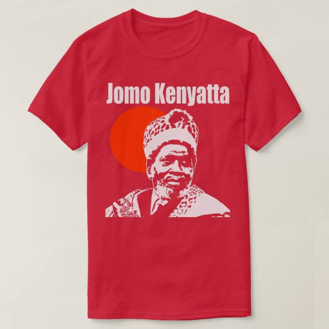 Jomo Kenyatta T Shirt (Design framsida)