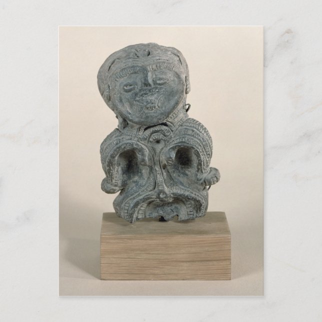 Jomon figurine vykort (Framsida)
