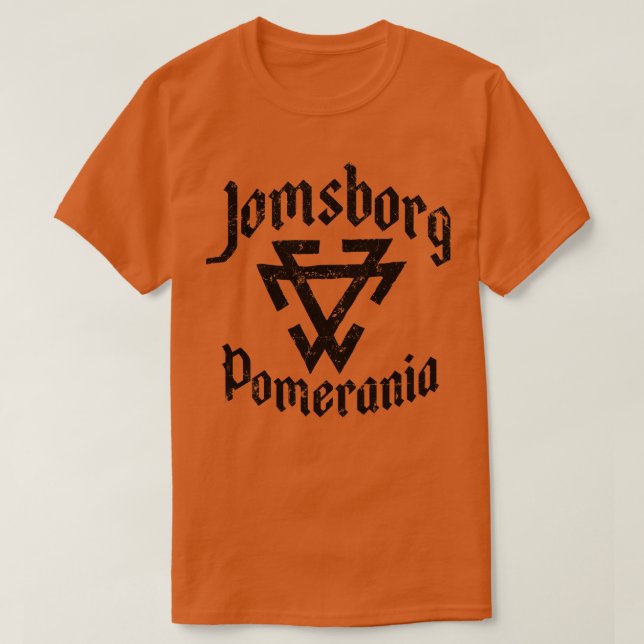 Jomsborg Pommern T Shirt (Design framsida)