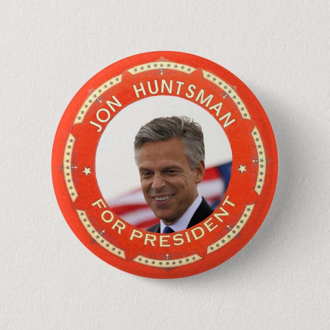 Jon Huntsman 2012 Knapp (Framsida)