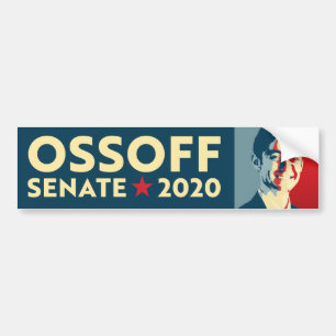 Jon Ossoff 2020 Bildekal