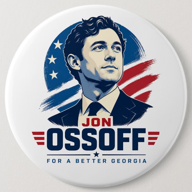 Jon Ossoff för ett bättre Georgia Knapp (Framsida)