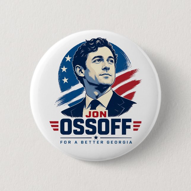 Jon Ossoff för ett bättre Georgia Knapp (Framsida)