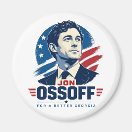 Jon Ossoff för ett bättre Georgia Magnet