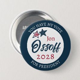 Jon Ossoff för president 2028 Knapp