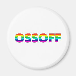 Jon Ossoff Georgia Senate runoff pride lgbtq lgbt Magnet