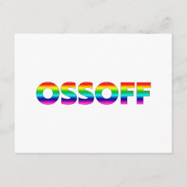 Jon Ossoff Georgia Senate runoff pride lgbtq lgbt Vykort