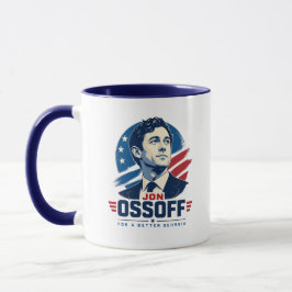 Jon Ossoff som guvernör | För ett bättre Georgia Mugg