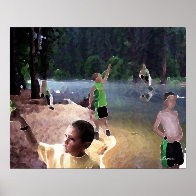 Jon på Sjö Poster (Framsidan)