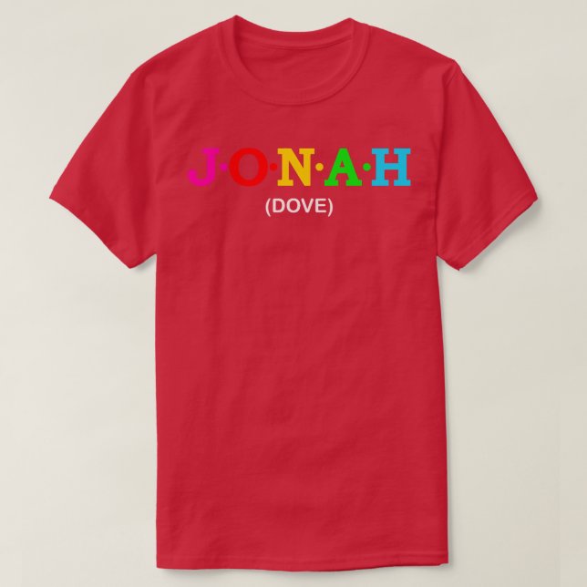 Jonah Dove T Shirt (Design framsida)