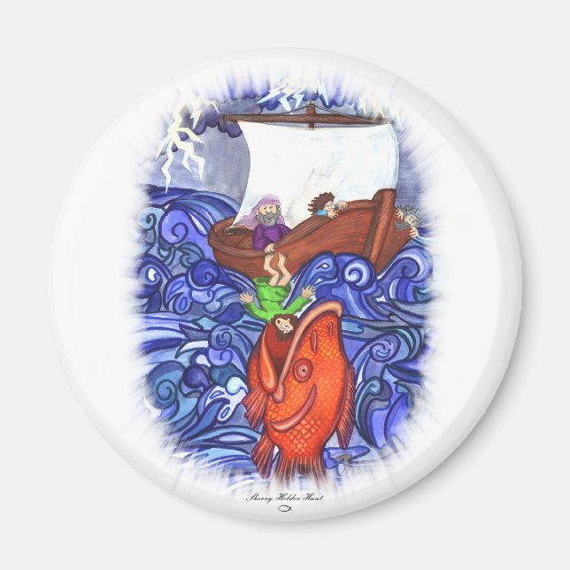 Jonah och Big Fish Magnet (Framsidan)