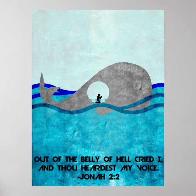 Jonah och valen poster (Framsidan)