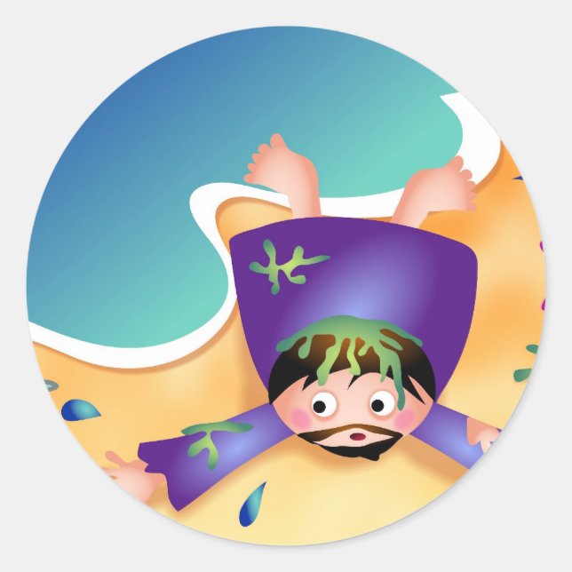 Jonah Runt Klistermärke (Framsida)