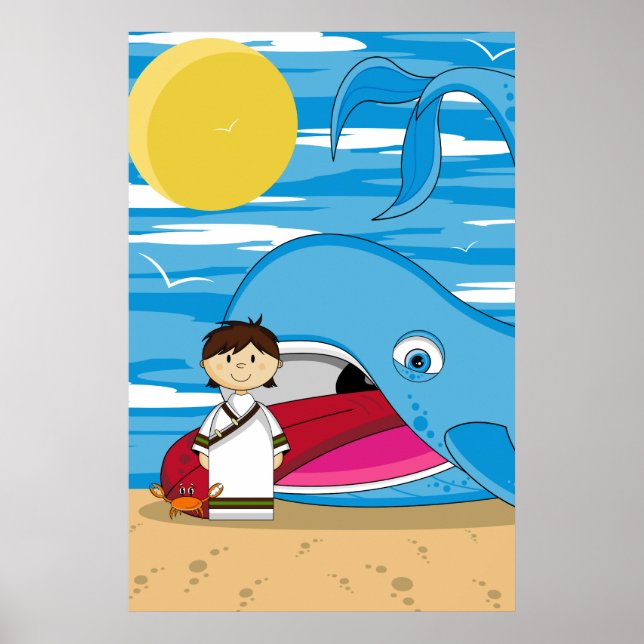Jonah & Whale Poster (Framsidan)