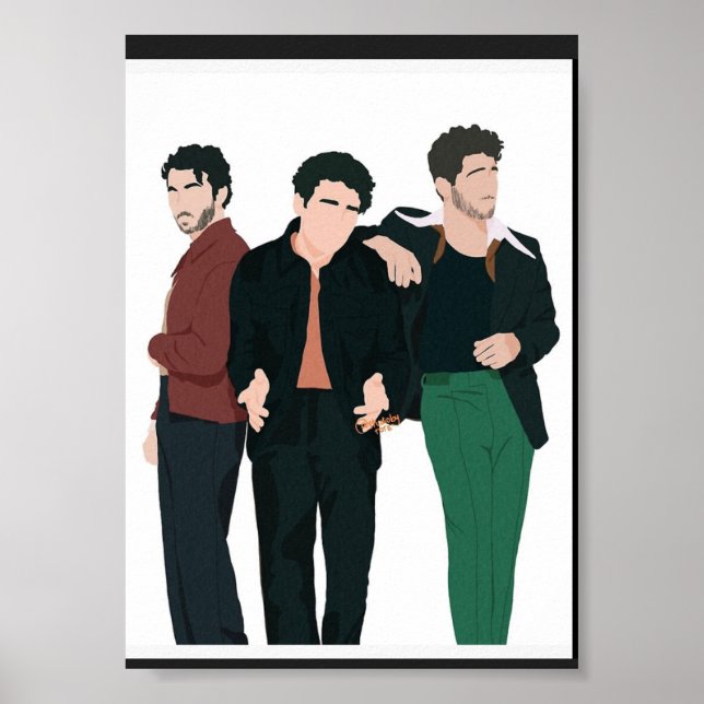 Jonas bröder porträtt poster (Framsidan)
