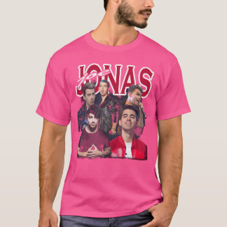 Jonas Brother Retro Collage T Shirt