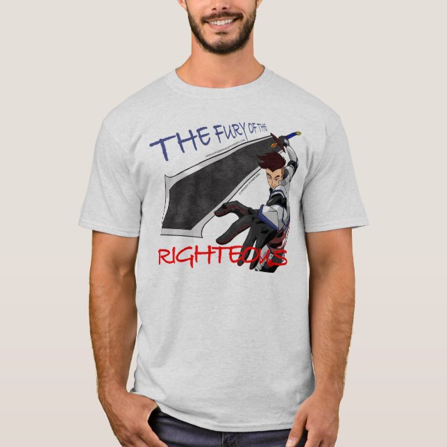 Jonas- Fury of the Righteous  T Shirt (Framsida)