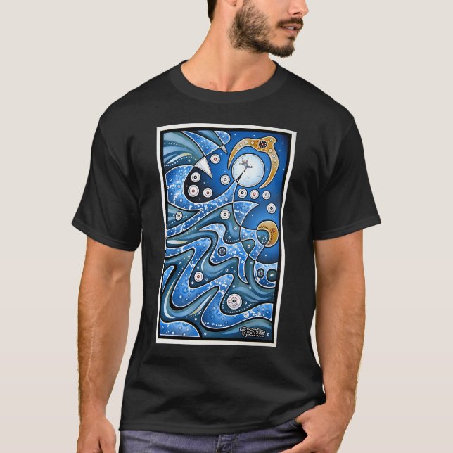 Jonas och den tickande valen t shirt (Framsida)