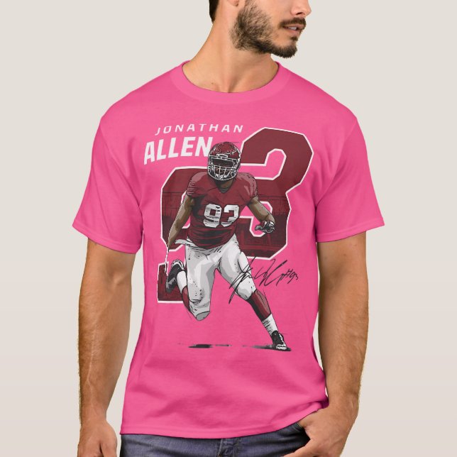 Jonathan Allen Washington Offset T Shirt (Framsida)