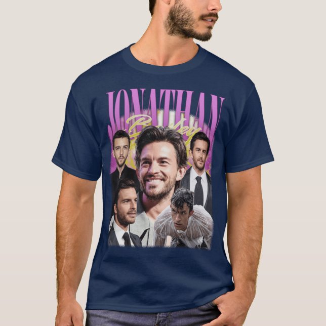 Jonathan Bailey retro T Shirt (Framsida)