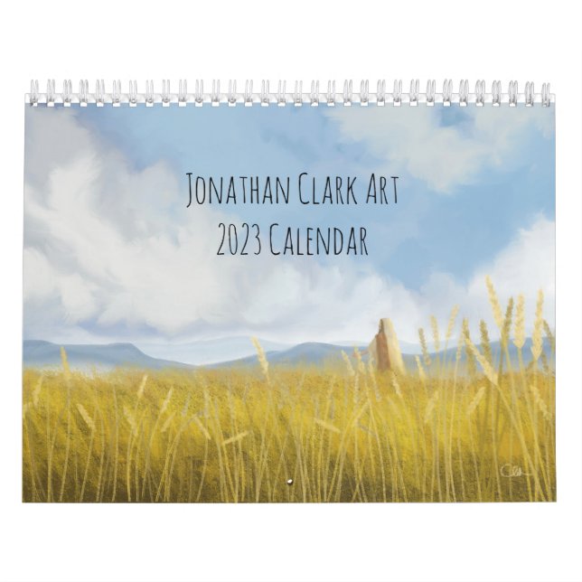 Jonathan Clark Art 2023 Calendar Kalender (Omslag)