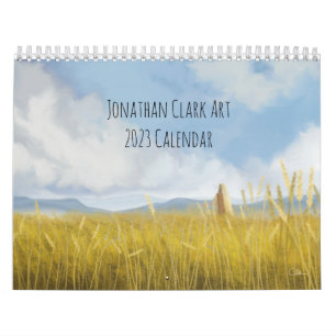 Jonathan Clark Art 2023 Calendar Kalender