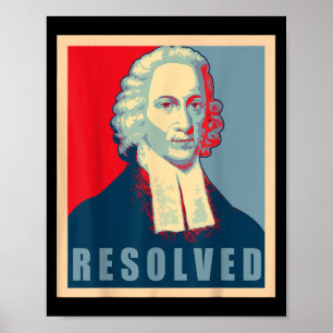 Jonathan Edwards Beslutsam Calvinist Reformert Poster
