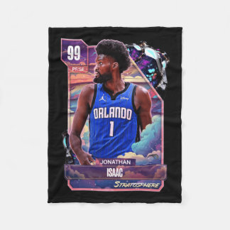 Jonathan Isaac 99 Mörk Card Hd Fleecefilt