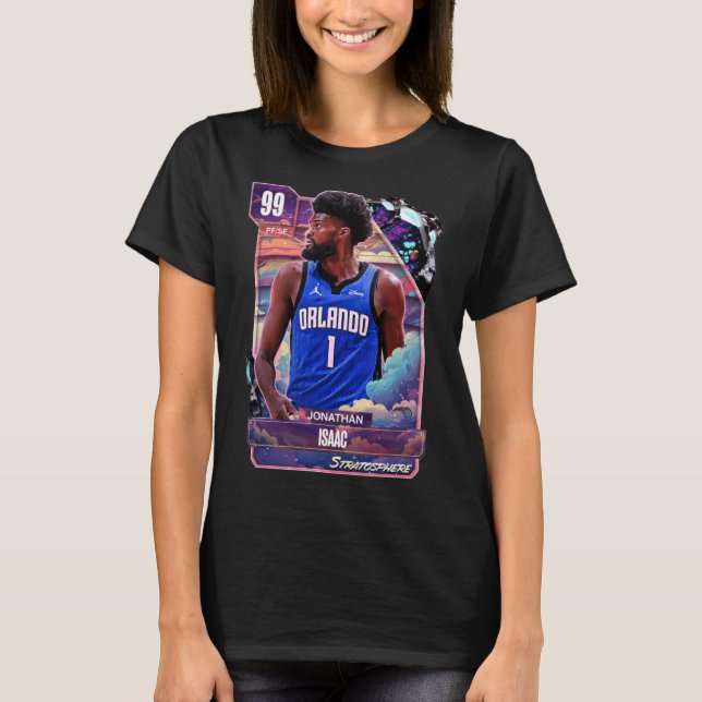 Jonathan Isaac 99 Mörk Card Hd T Shirt (Framsida)