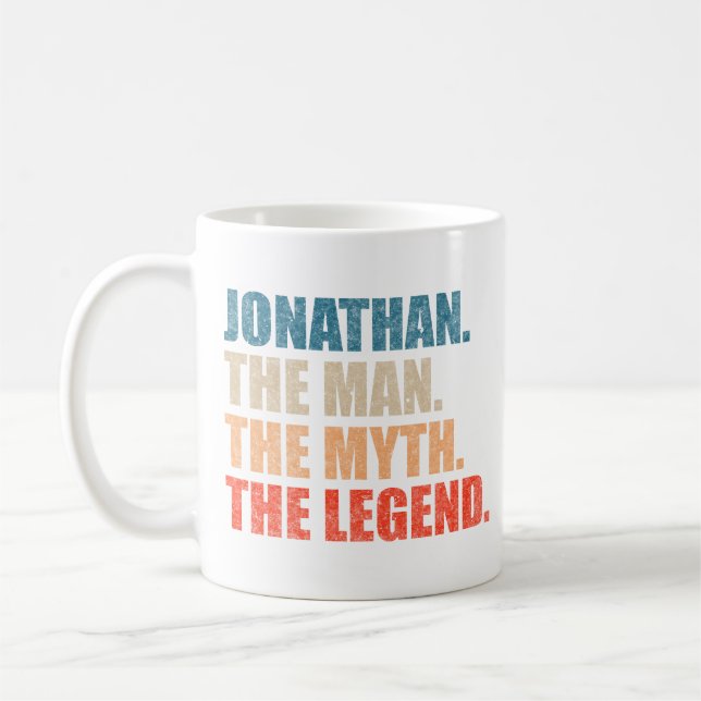 Jonathan Mannen Myten Legenden Kaffemugg (Vänster)