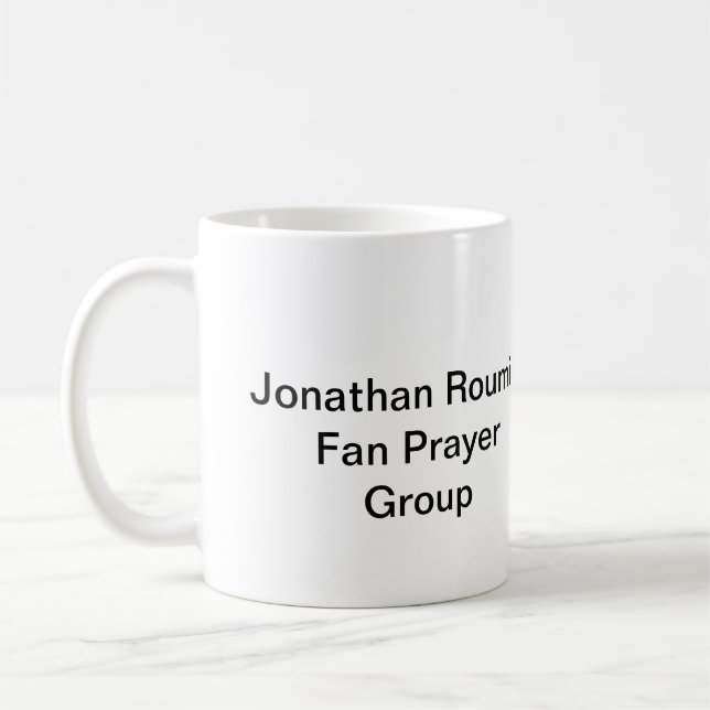 Jonathan Roumie Fläkt Prayer Group Kaffemugg (Vänster)
