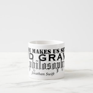 Jonathan Swift Coffee Quotes Typography Mugg Espressomugg