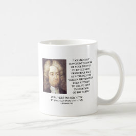 Jonathan Swift i stora partier av Odious ohyrajord Kaffemugg