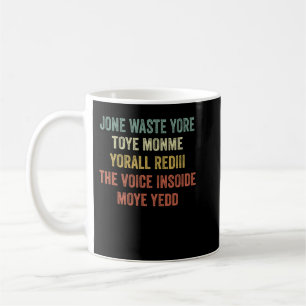 Jone Slösar Yore Toye Monme Yorall Rediii Kaffemugg