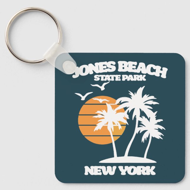 Jones Beach Long Island New York Nyckelring (Framsida)