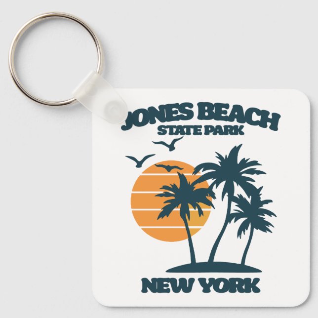 Jones Beach Long Island New York Nyckelring (Framsida)