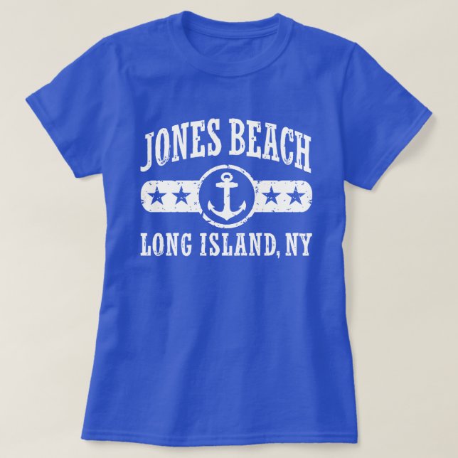 Jones Beach New York T-shirt (Design framsida)