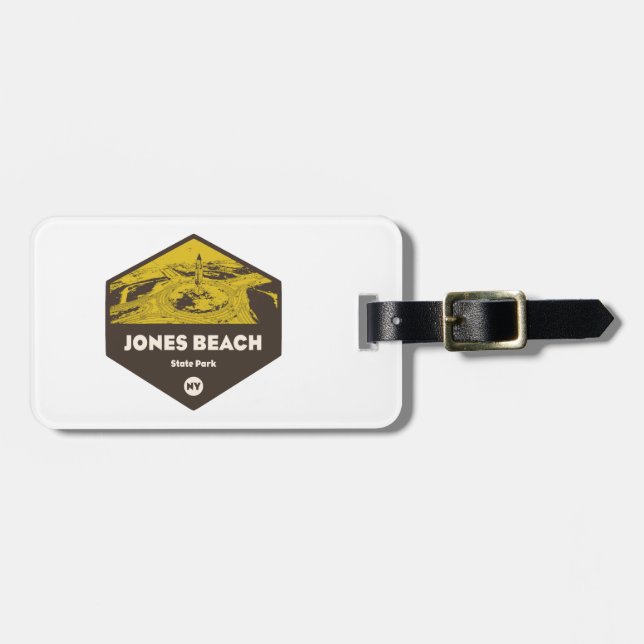 Jones Beach State Park New York Bagagebricka (Horisontell Framsida)