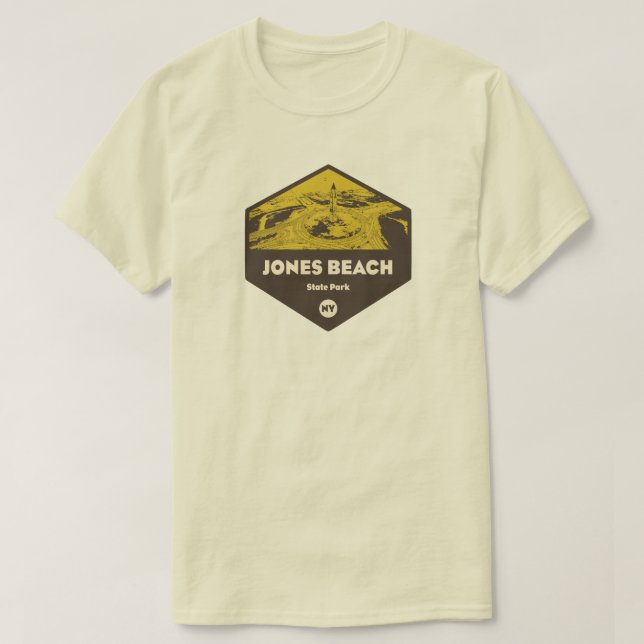 Jones Beach State Park New York T Shirt (Design framsida)