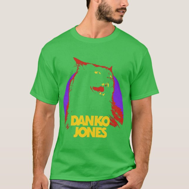 Jones Cat vänner vänner T Shirt (Framsida)